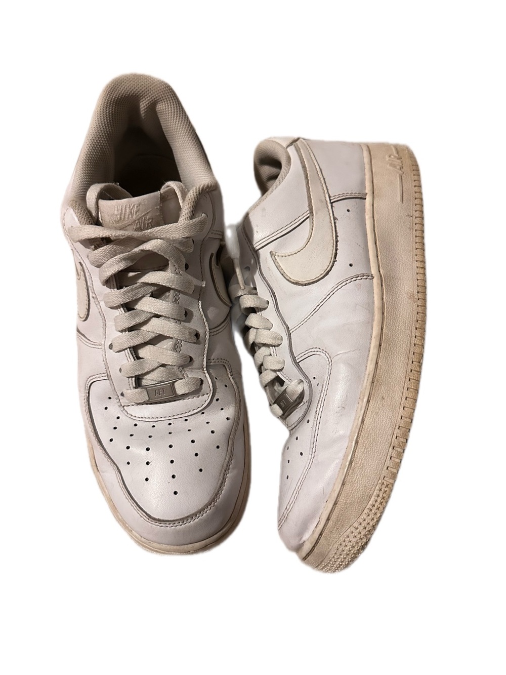Nike air force one Low-Top Leather Sneakers